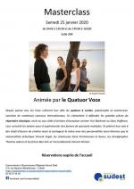 _ 2020_01-25_Masterclass Quatuor Voce