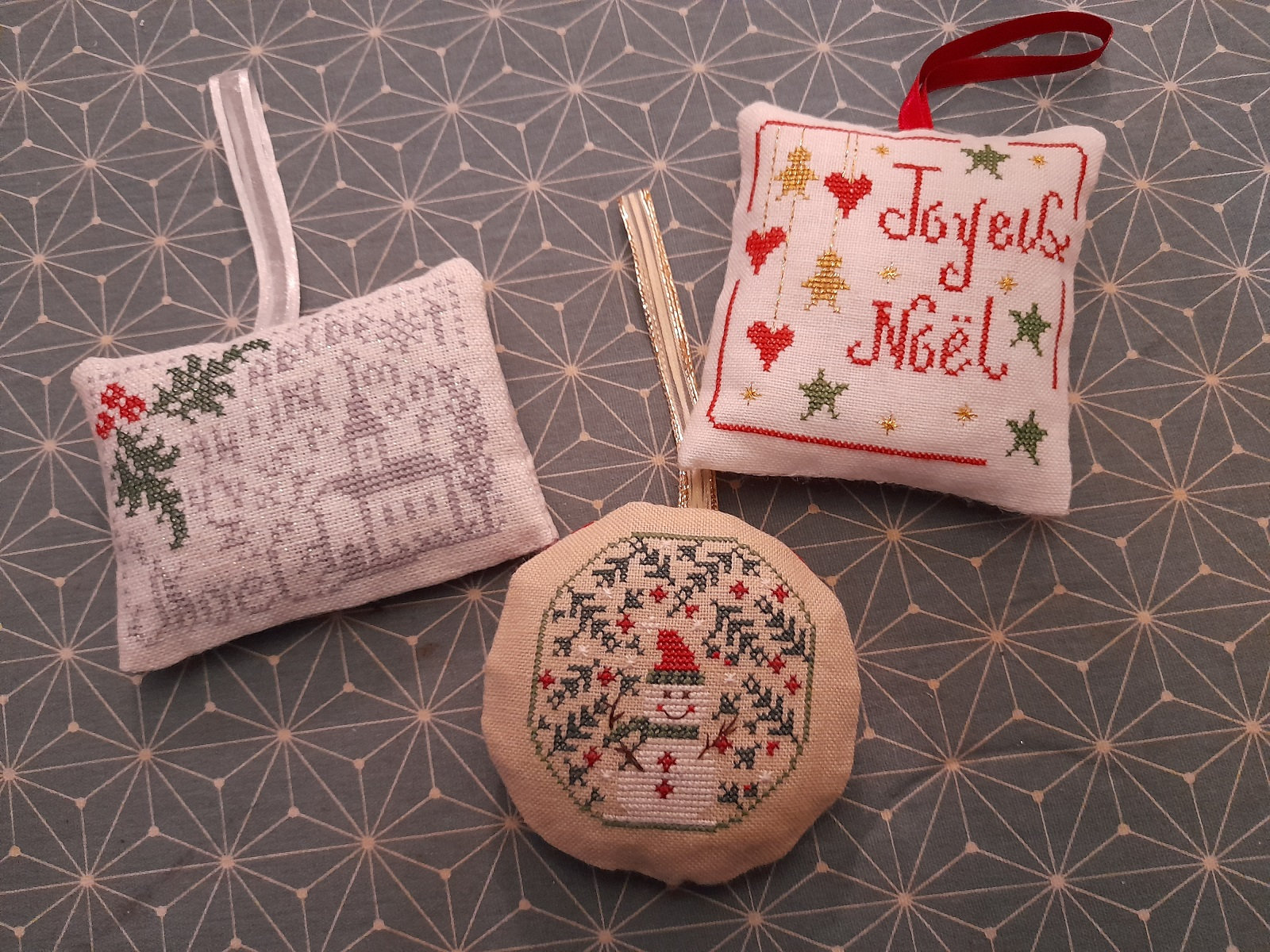 coussinets Noël