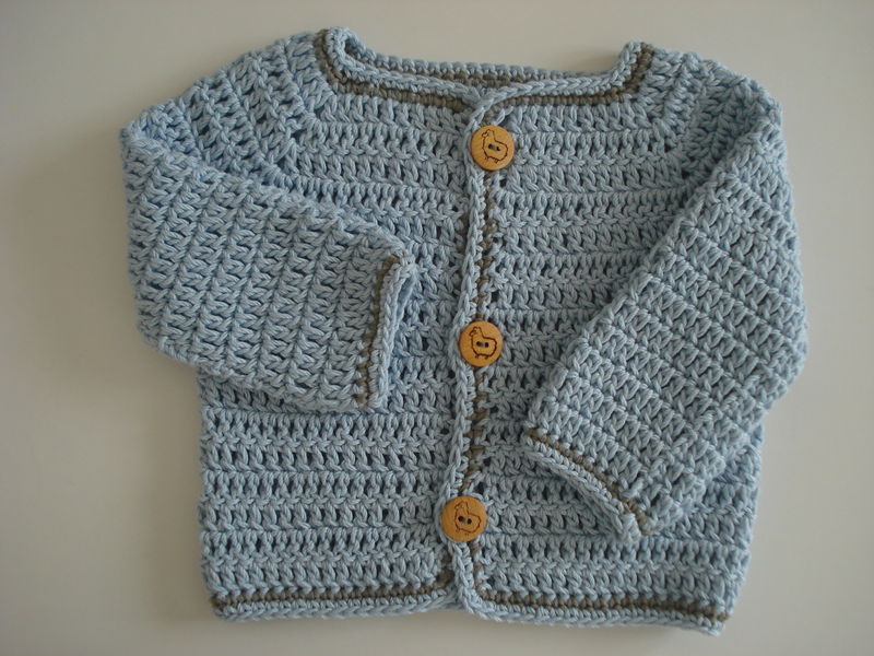 modele brassiere bebe crochet
