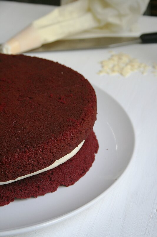 Red velvet cake - gâteau rouge velours - Minouchka 2