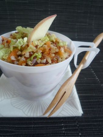 recettes entrees Salade de chou vinaigrée