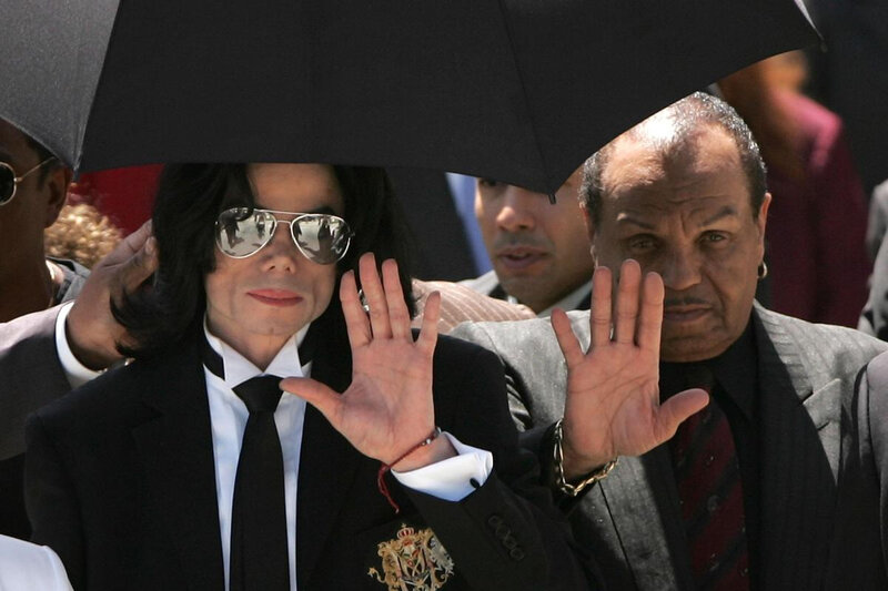 Joe et Mivhael Jackson