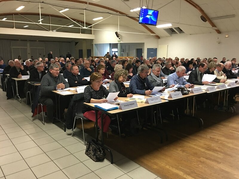 conseil de communauté d'agglomération Mont-Saint-Michel Normandie Isigny-le-Buat 30_01_2017 conseil délégués