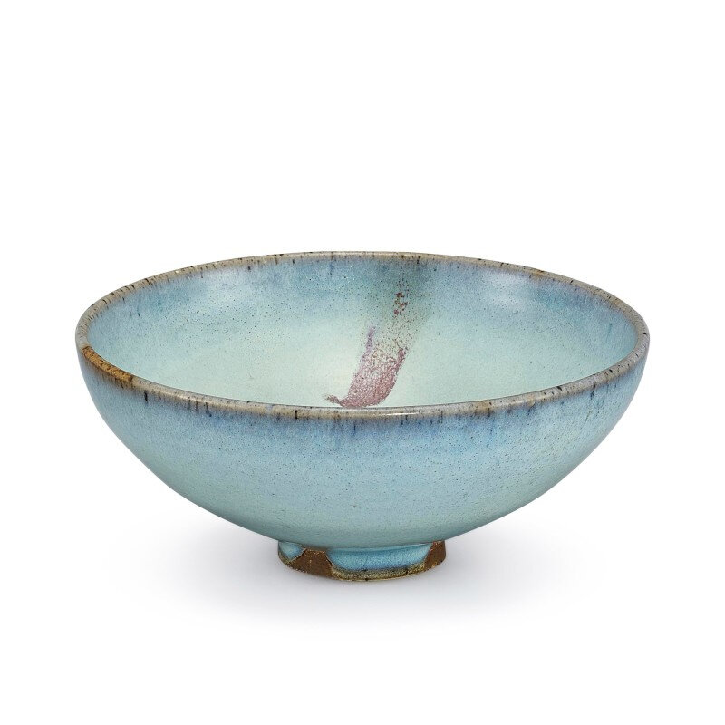 A Junyao purple-splashed bowl, Song–Yuan dynasty (960-1368)