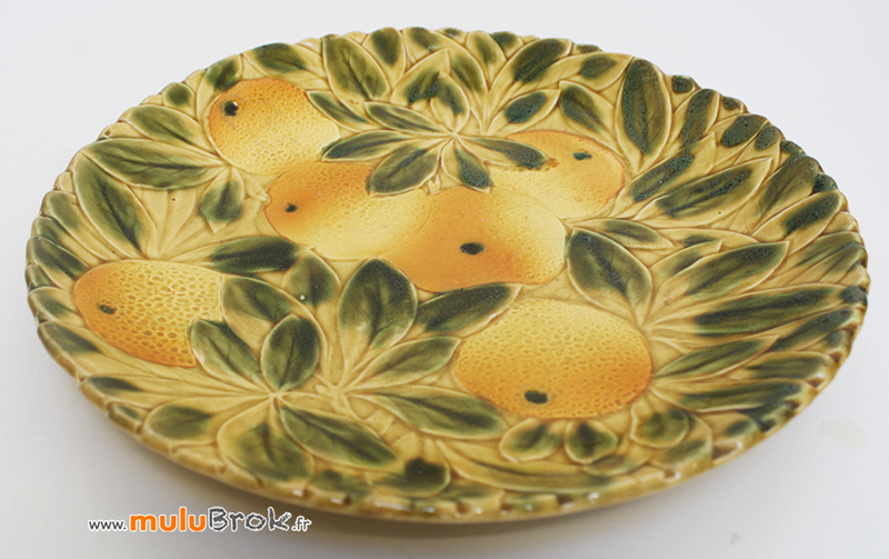 Plat-SARREGUEMINES-Barbotine-Orange-2-mulubrok