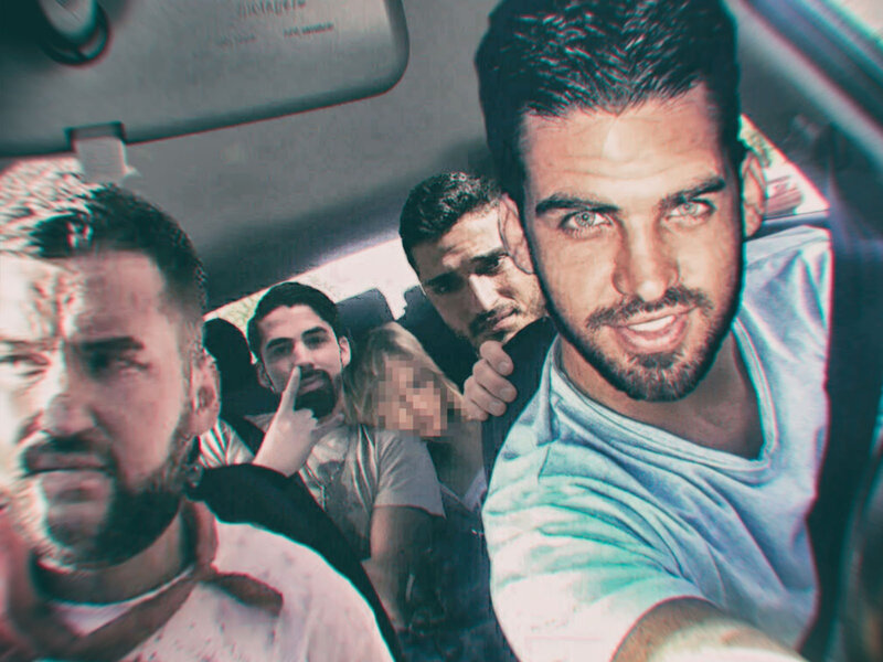 la manada selfie