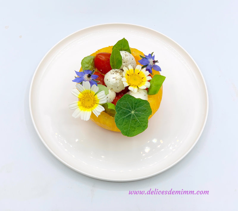 Ma tomate-mozzarella revisitée 5