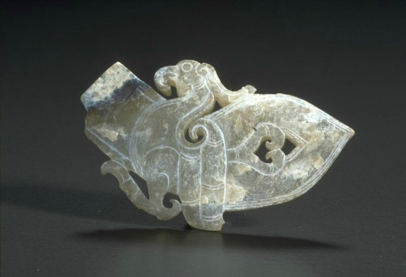 Bird-shaped fitting, China, Warring States Period (approx