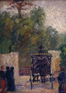 Dubois-Pillet, L'enterrement du garde national (1885)