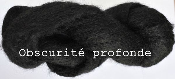 mohair obsurité profonde