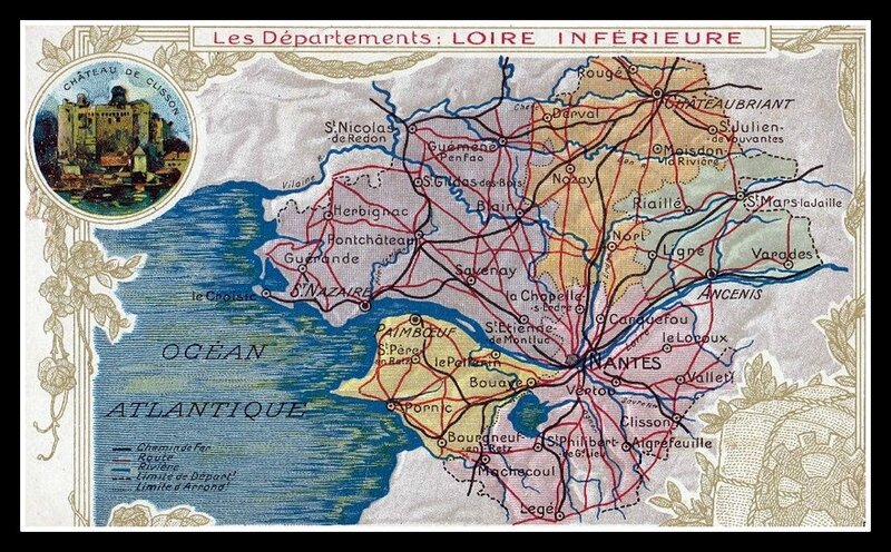 carte Loire-Inférieure
