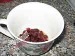Tiramisu aux spéculoos et aux cranberries rhumés 008