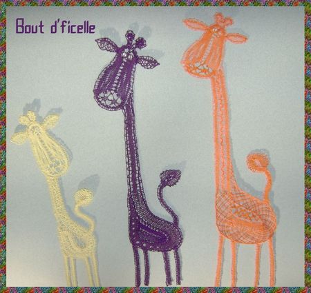 la famille girafe