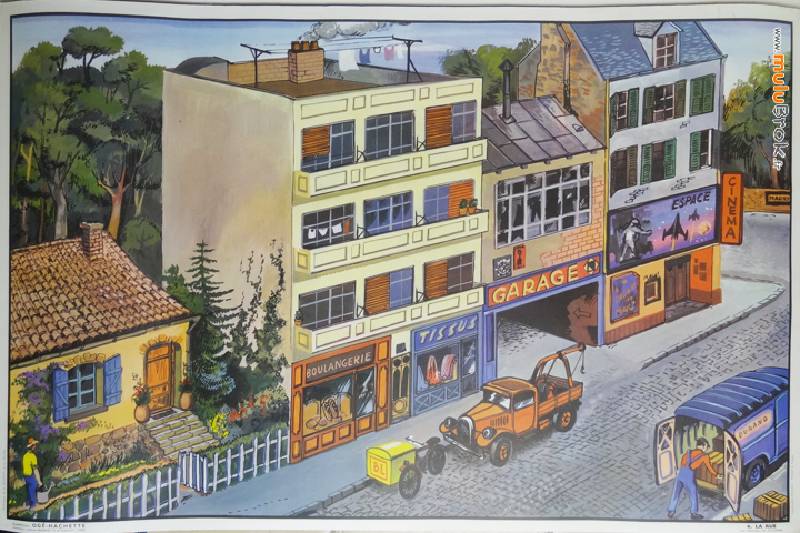 Affiche-Ogé-Hachette-LA-RUE-1-muluBrok-Vintage