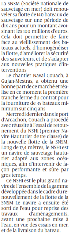2021 08 31 SO Gujan-Mestras Couach teste son premier bateau pour la SNSM2