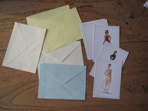 enveloppe et carte