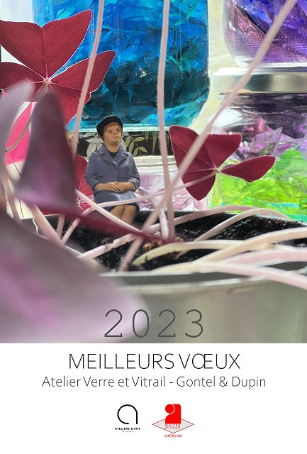 Voeux 2023 - Atelier Verre et Vitrail
