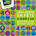 Madame Coussins sera à <b>Croix</b>-<b>Rousse</b> en fête le samedi 9 juin !