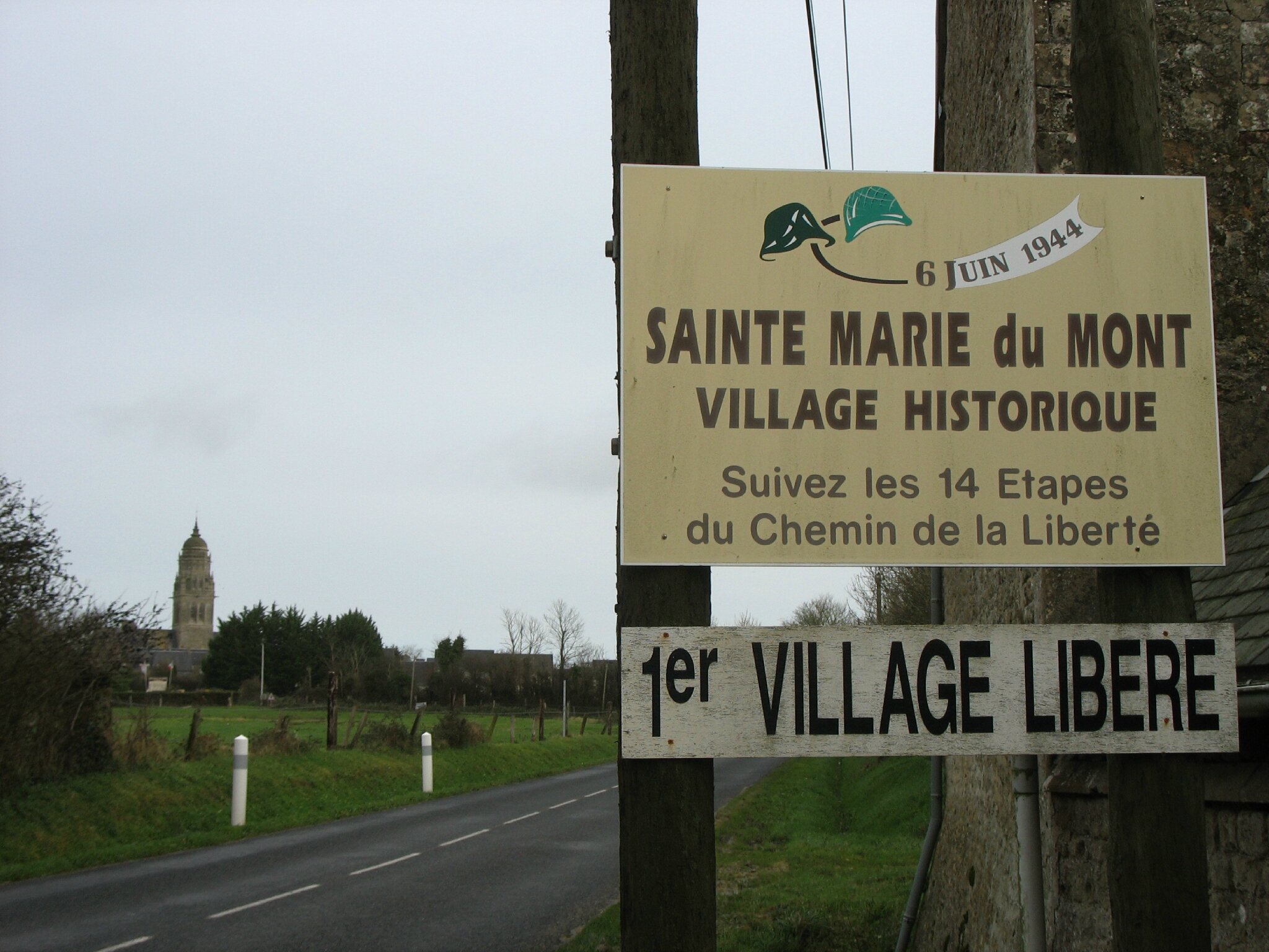 Sainte-Marie-du-Mont, panneau (50)
