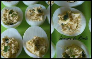 Oeufs mimosas recettes entrees Oeufs mimosa