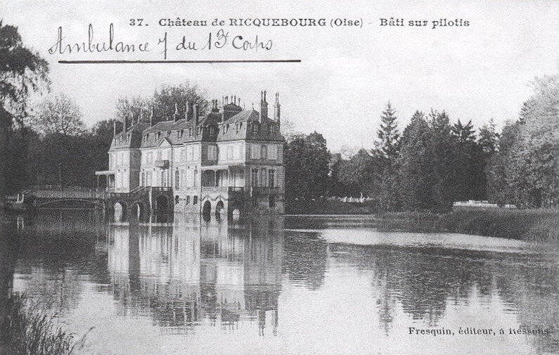 Ricquebourg, ambulance 7 du 13e corps