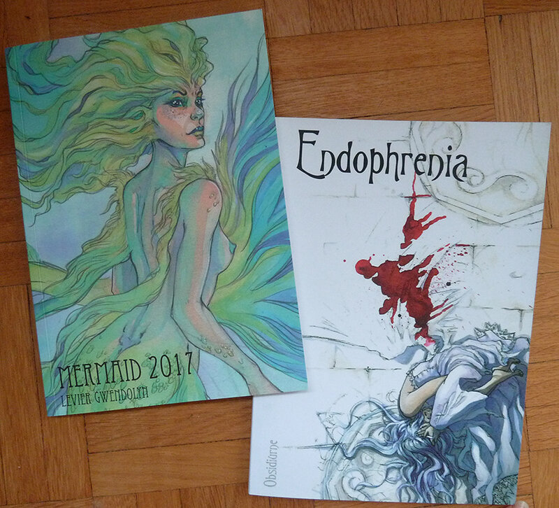 fanzines Mermaid 2017 Zibidulle et Endophrenia 2009 Morgil&ValR