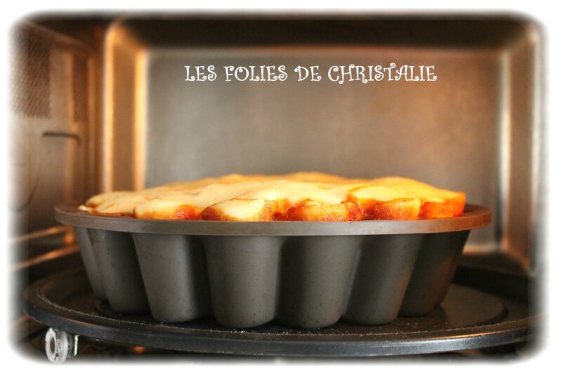 Gâteau banane caramel 4