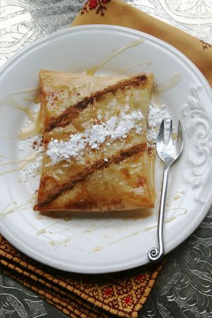 Pastilla aux pommes et amandes 2