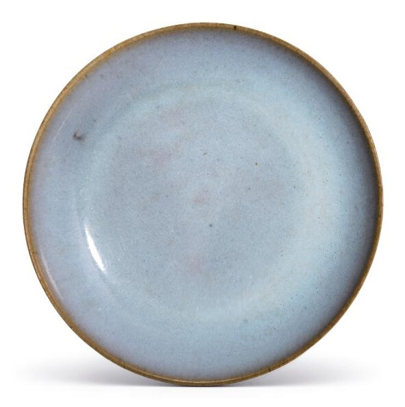 A fine Junyao blue-glazed dish, Song dynasty (960-1279)