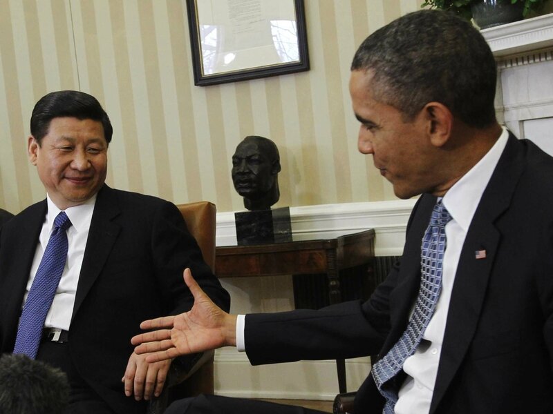 Obama & Xi Jinping