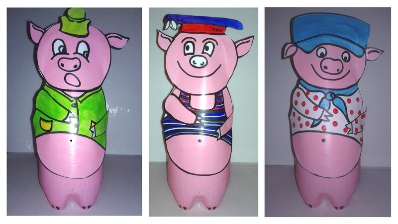 3 cochons