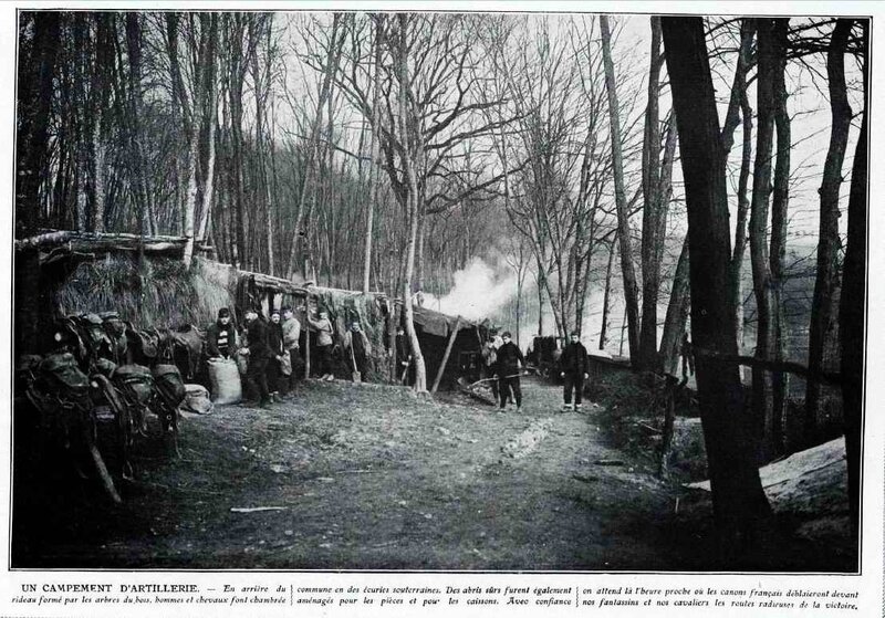 campement d artillerie