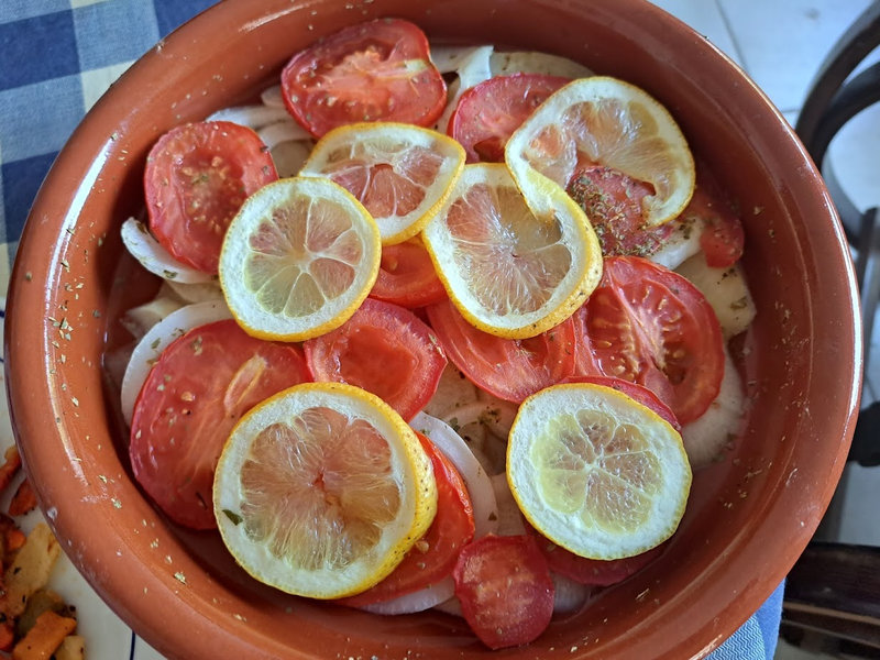 Etouffée de légumes cuits à l'andaluose