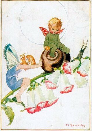 fairies_and_snail_m_sowerby