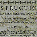 Le 28 avril 1791 à Mamers : l’<b>impôt</b> mobilier et remplacement du maire et du procureur de la commune.