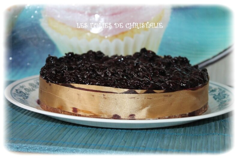 Cheesecake au cassis 3