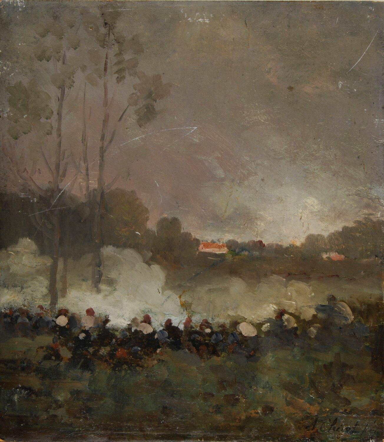 Chigot, tirailleurs embusqués
