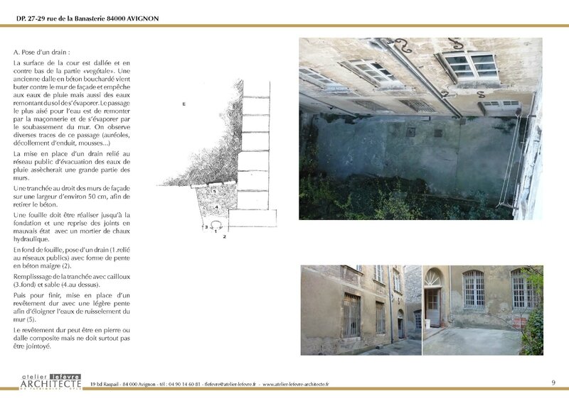 Déclaration Préalable - Rue de la Banasterie - Avignon 6