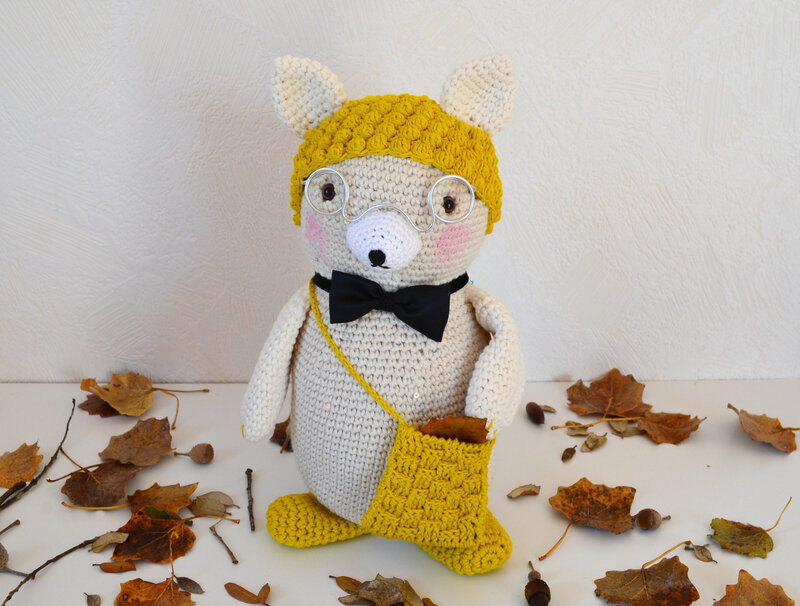 Gedeon; crochet; laine; amigurumi; La chouette bricole (18)
