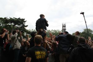 Kaiser Chiefs Ricky Wilson festival Beauregard 2012