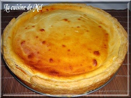 TARTE AU FROMAGE BLANC ALSACIENNE recettes GALANTINE
