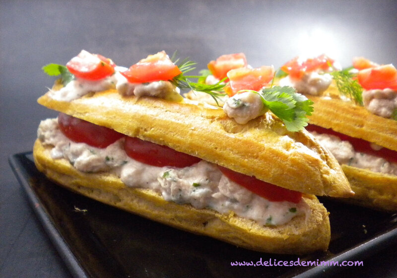 Eclairs au thon 6