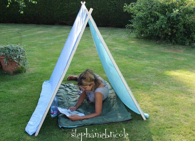 tente de jardin diy