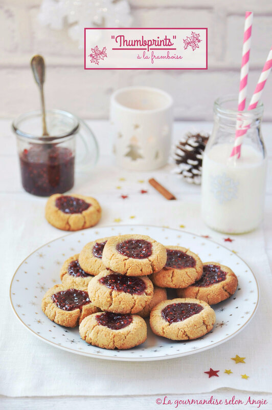 biscuits empreintes framboise vegan et sans gluten noël