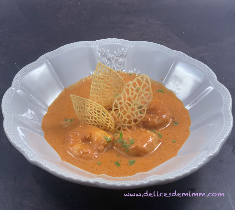 Scampis à la diablotine 2