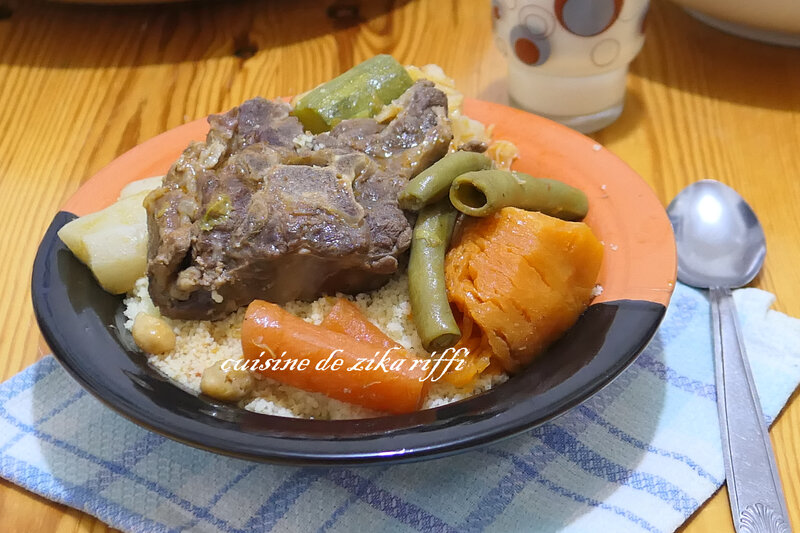 couscous printemps agneau fèves tendres et légumes