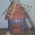 🎅 NOEL : le moulin à vent - le village des lutins