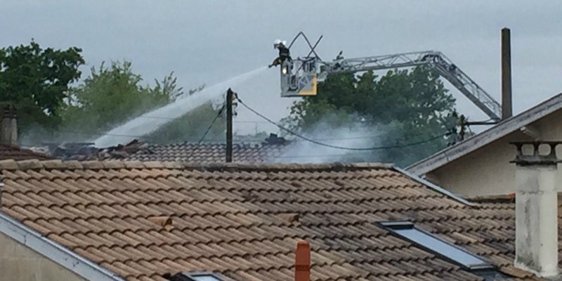 Mérignac Une maison détruite par un incendie