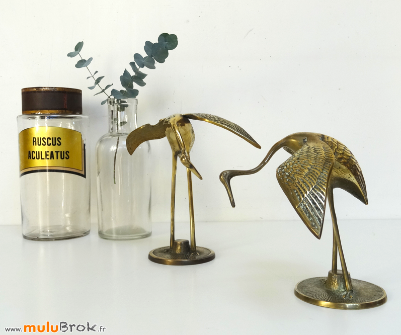 HERONS-laiton-1-muluBrok-Vintage-Brocante-en-ligne