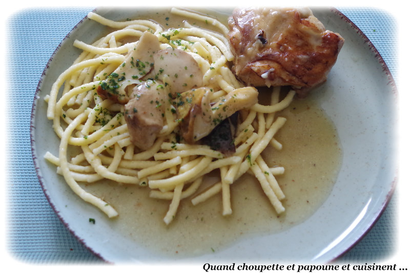 lapin au vin blanc et aux cèpes-1672